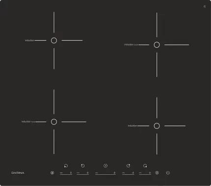 Индукционная варочная панель Darina PL EI305 B черный